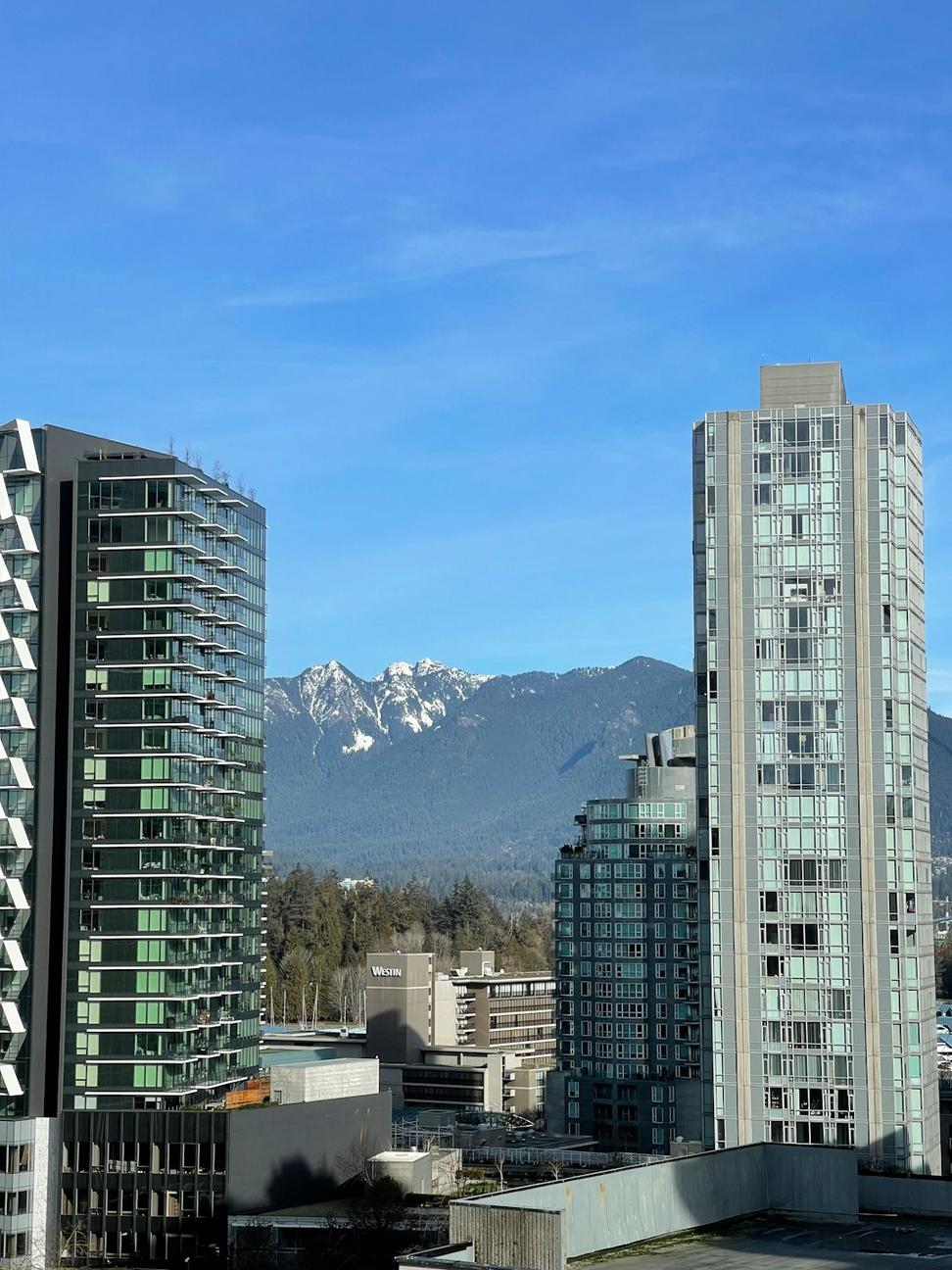 Our Vancouver office with mountain views